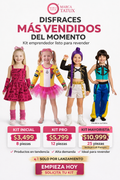 Gana Dinero Vendiendo Disfraces | Kit Emprendedor con Productos Más Vendidos del Momento