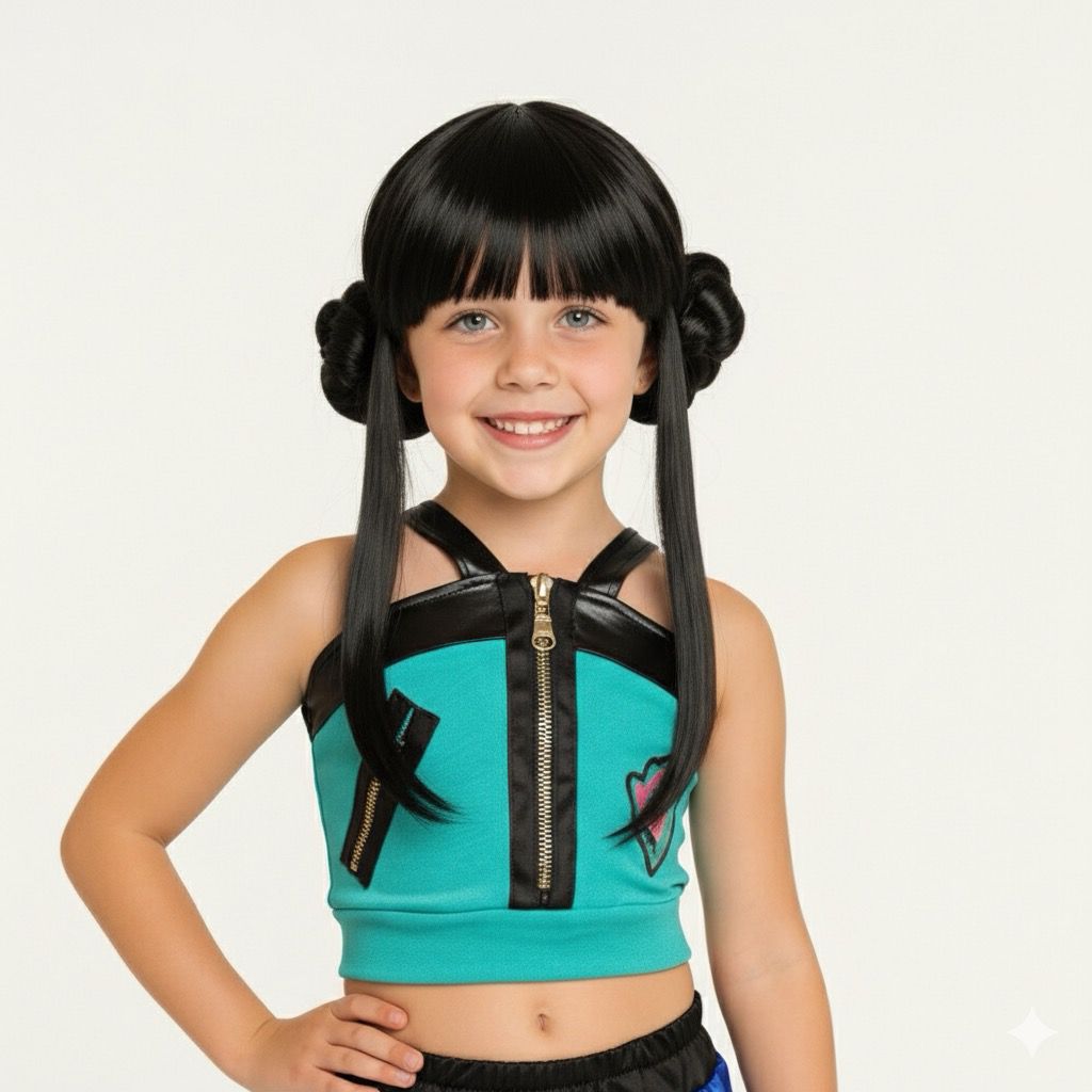 Disfraz Zoey Idol Pop Urbano Niña – Set 2 Piezas Estilo Estrella Musical con Top y Pantalón Fashion